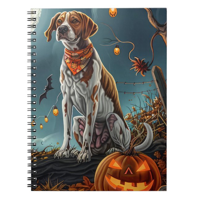 Caderno Espiral Treing Walker Halloween Spooky (Frente)