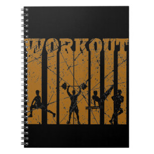 Caderno Espiral Treino Os melhores presentes para amantes de aca
