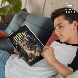 Caderno Espiral Trendy Bootleg Personalizado Cachorro 90s