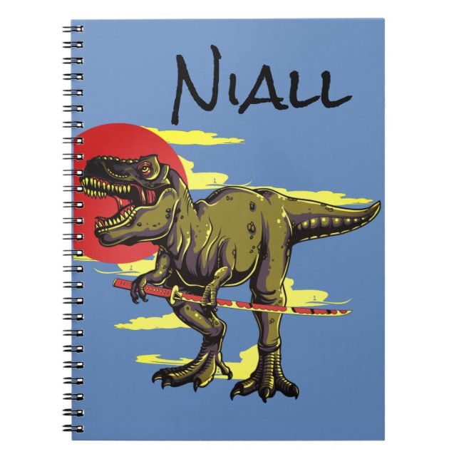 Caderno Espiral Trendy Dinosaur (Frente)