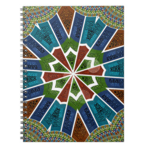 Caderno Espiral Trendy Sari design