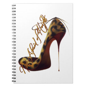 Caderno Espiral Tres Chic High Heel Design