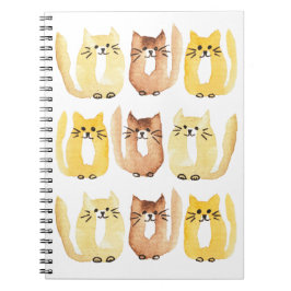 Caderno Espiral Três Gatos