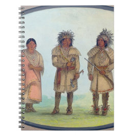 Caderno Espiral Três índios Peoria