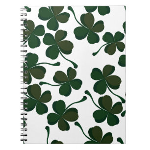 Caderno Espiral trevo