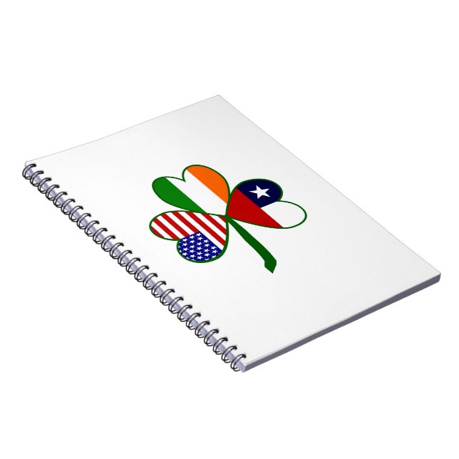 Caderno Espiral Trevo Chileno (Lado Direito)