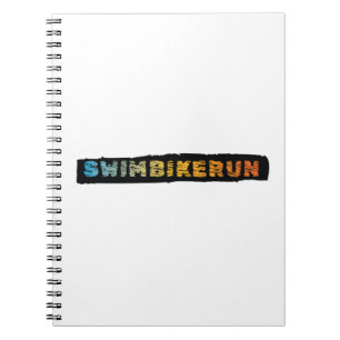 Caderno Espiral Triathlon design