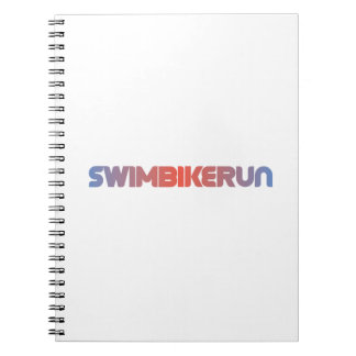 Caderno Espiral Triathlon design