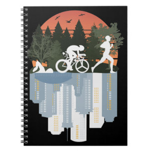 Caderno Espiral Triathlon, maravilhosa natureza