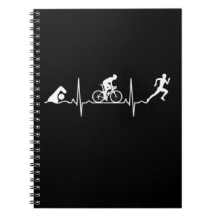Caderno Espiral Triathlon - Triathlon Heartbeat