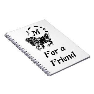 Caderno Espiral Tribal Iguana Monograma