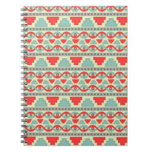 Caderno Espiral Tribal Mesopotâmico: Design de Étnica Invisível.