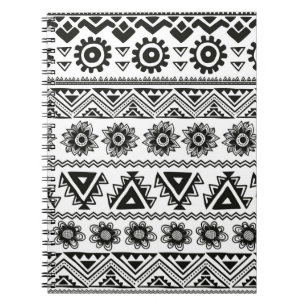 Caderno Espiral Tribal sem descontinuidades