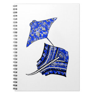 Caderno Espiral Tribal Stingrays