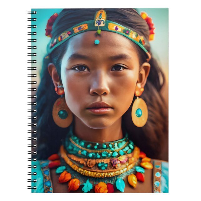 Caderno Espiral Tribos indígenas, Volta às aulas (Frente)