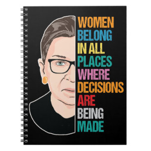 Caderno Espiral Tribunal Supremo, Ruth Bader Ginsburg, Discordo