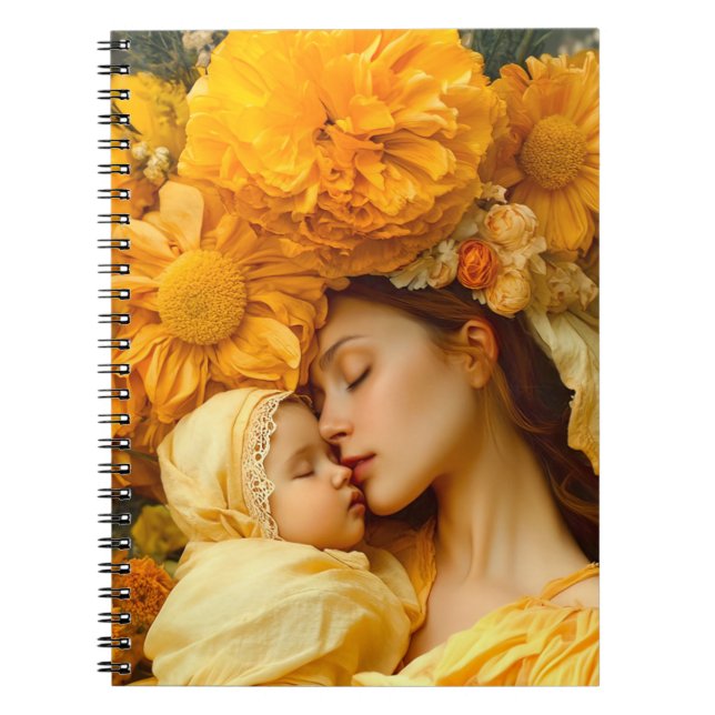 Caderno Espiral Tributar às Mães (Frente)