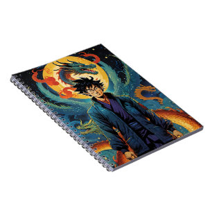 Caderno Espiral Tributo a Akira Toriyama