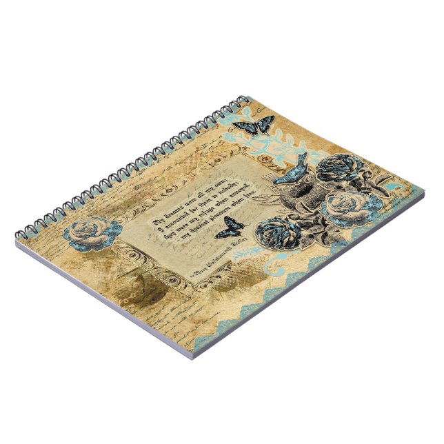 Caderno Espiral Tributo a Shelley (Left Side)