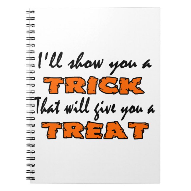 Caderno Espiral Trick or Treat   (Frente)