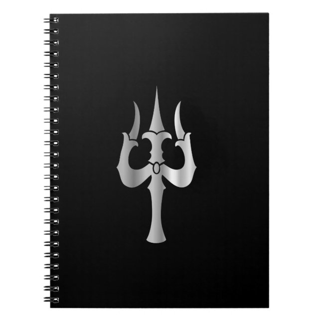 Caderno Espiral Trident do senhor Shiva- Hinduísmo (Frente)