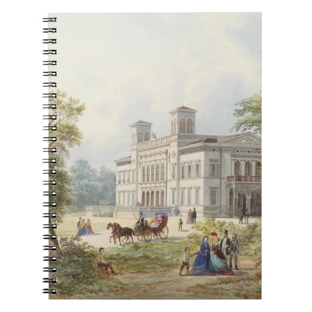 Caderno Espiral Triest Ferdinandeum - Albert Rieger (Frente)