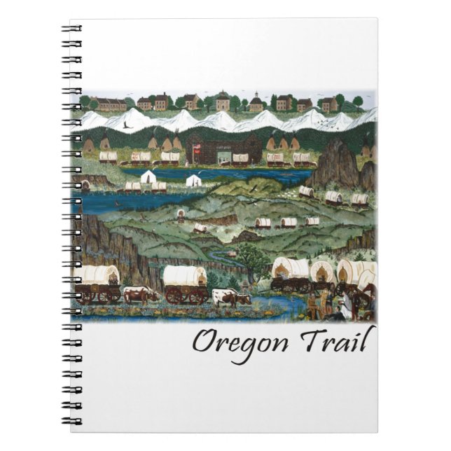 Caderno Espiral Trilha do Oregon (Frente)
