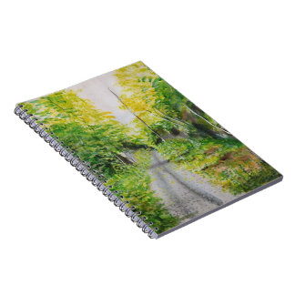 Caderno Espiral Trilha pela floresta tropical