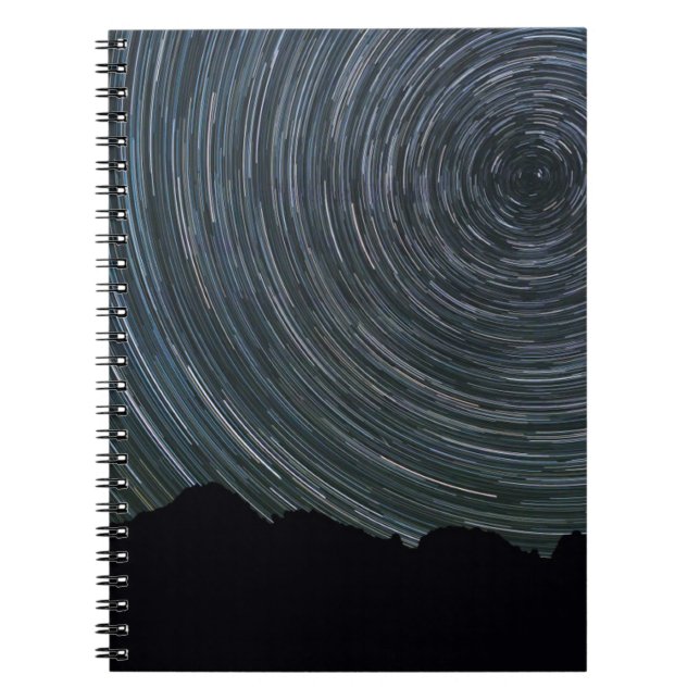 Caderno Espiral Trilhos Estrelas Ao Redor De Polaris | Ingalls Pas (Frente)