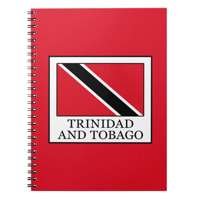 Caderno Espiral Trinidade e Tobago (Frente)