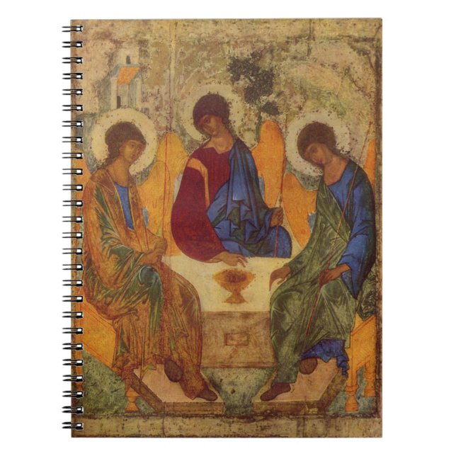 Caderno Espiral Trinity Angels At Mamre Notebook (Frente)