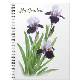 Caderno Espiral Trio Iris com Mancas Roxas Personalizado