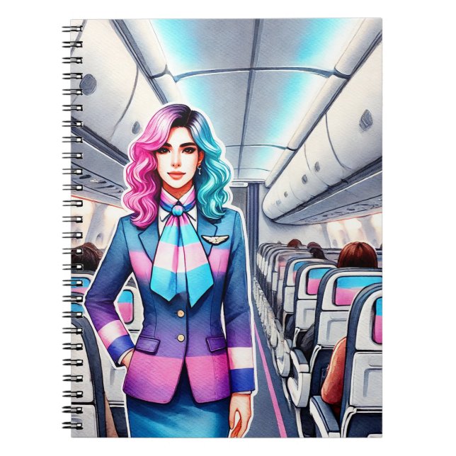 Caderno Espiral Tripulação de ar nº 1 (Frente)