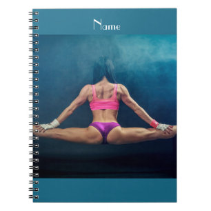 Caderno Espiral Trocar Thunder_Cove do Modelo de Malhação feminino