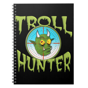 CADERNO ESPIRAL TROLL
