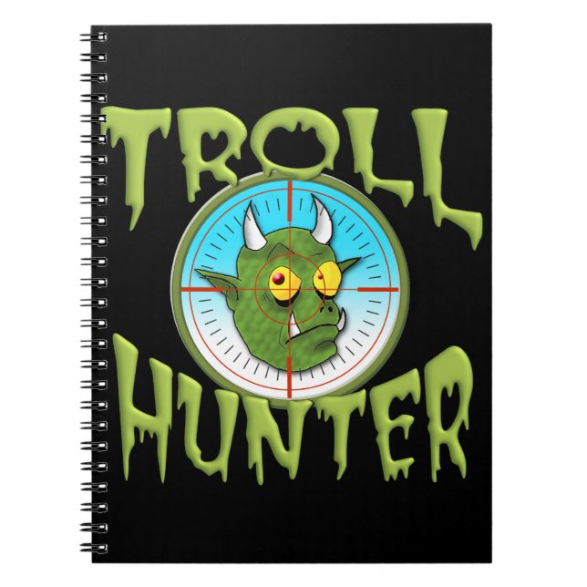 CADERNO ESPIRAL TROLL (Frente)