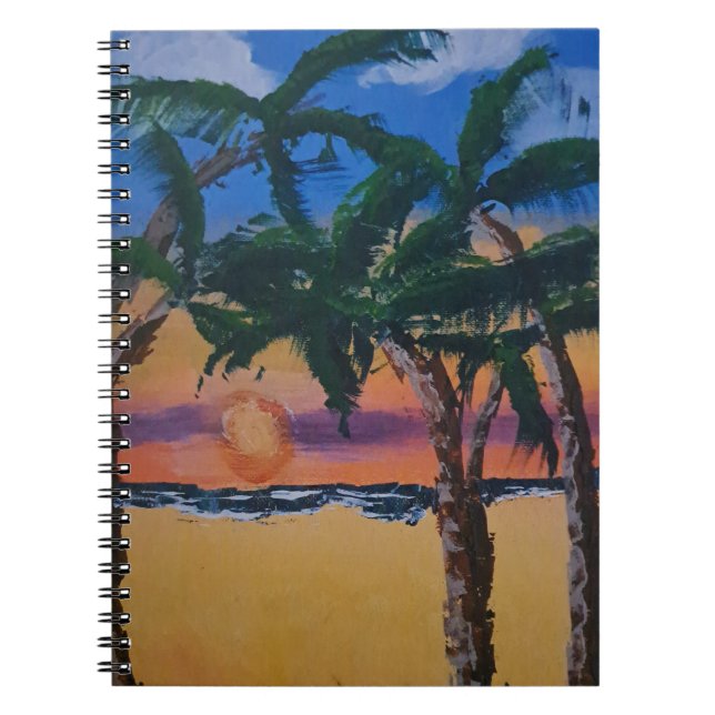 Caderno Espiral Tropical  (Frente)