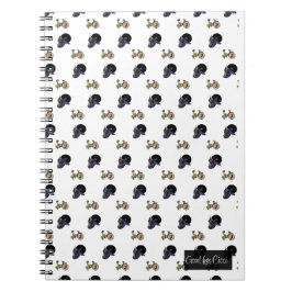 Caderno Espiral Tropical dreamlike conceptual collage