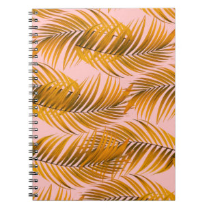 Caderno Espiral Tropical Realista deixa a moda de tendências de pa