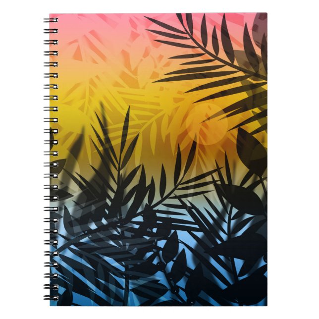 Caderno Espiral trópicos, verão (Frente)