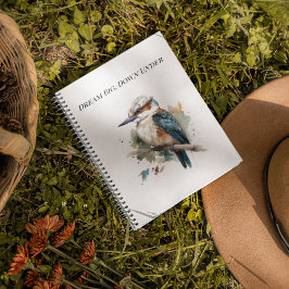 Caderno Espiral True Blue Kookaburra, custom