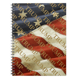 CADERNO ESPIRAL TRUMP