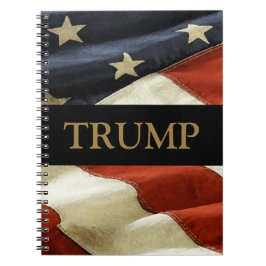 CADERNO ESPIRAL TRUMP