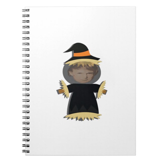 Caderno Espiral Trumpkin - Melhor Figurino de Halloween (Frente)