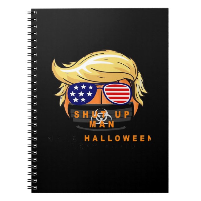 Caderno Espiral Trumpkin Torna O Excelente De Halloween Clássico N (Frente)
