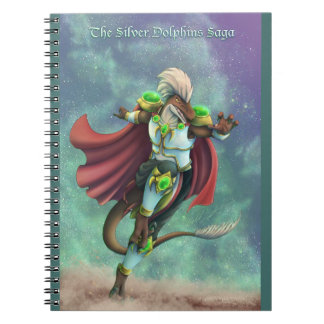 Caderno Espiral TSDS: Arte de capa solo de Justin Arisdale Terra  