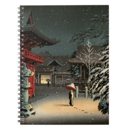 Caderno Espiral Tsuchiya Koitsu - Neve no Santuário Nezu