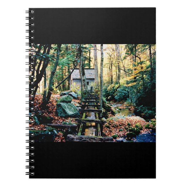 Caderno Espiral Tub Mill Bathed em Sunshine (Frente)