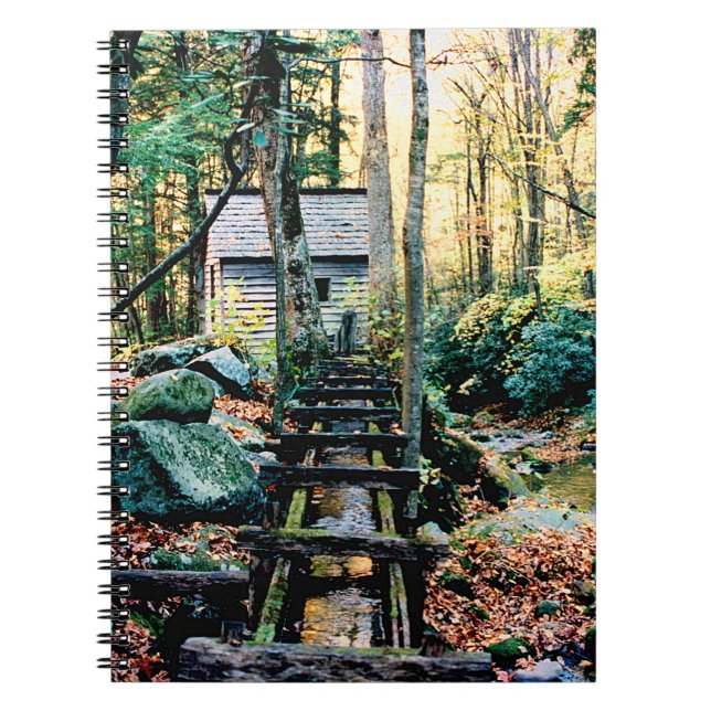 Caderno Espiral Tub Mill Bathed em Sunshine (Frente)
