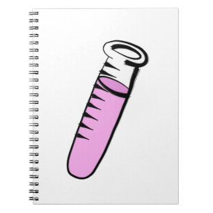 Caderno Espiral Tubo de ensaio